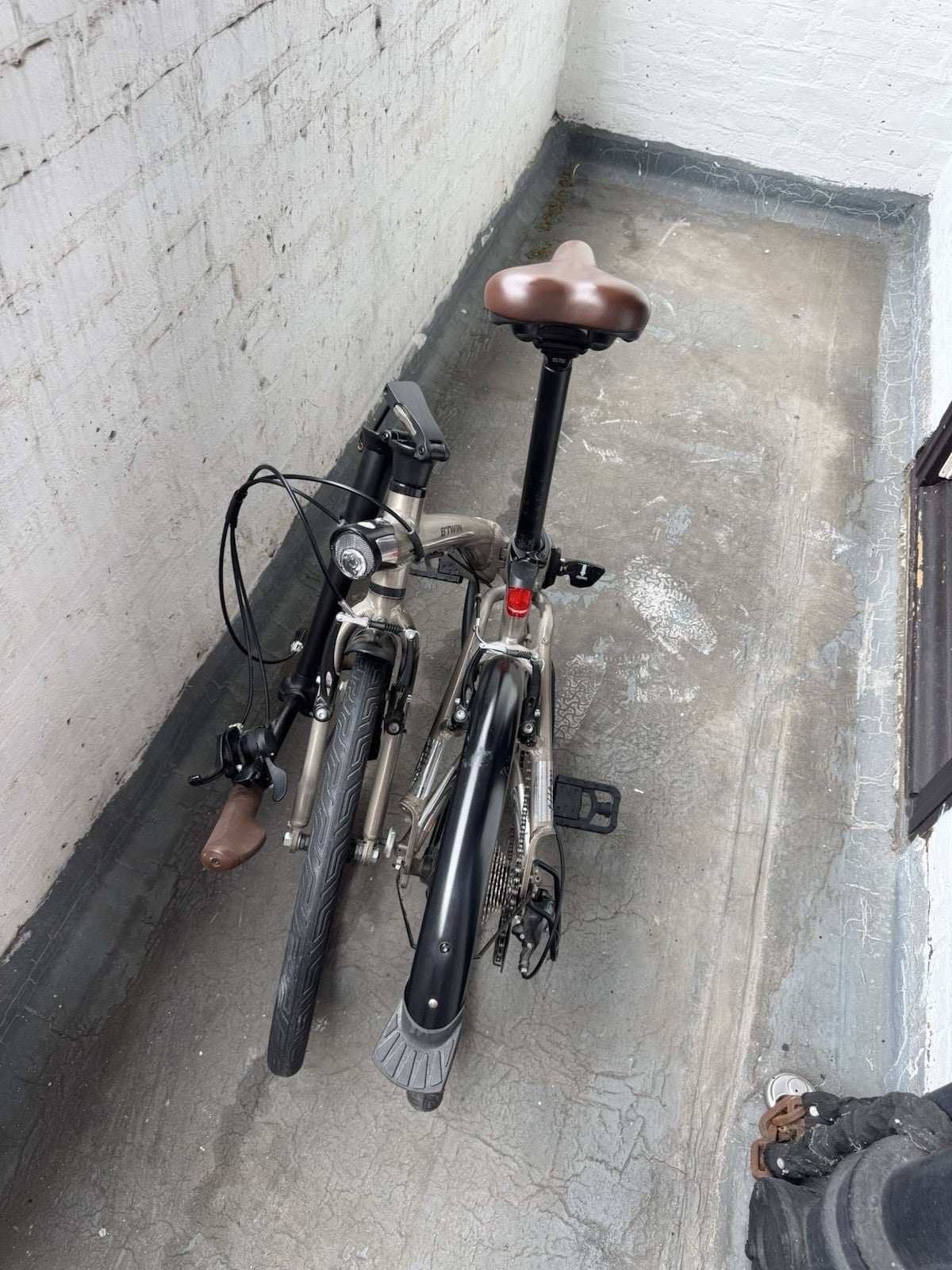 Fold Up Btwin Bike