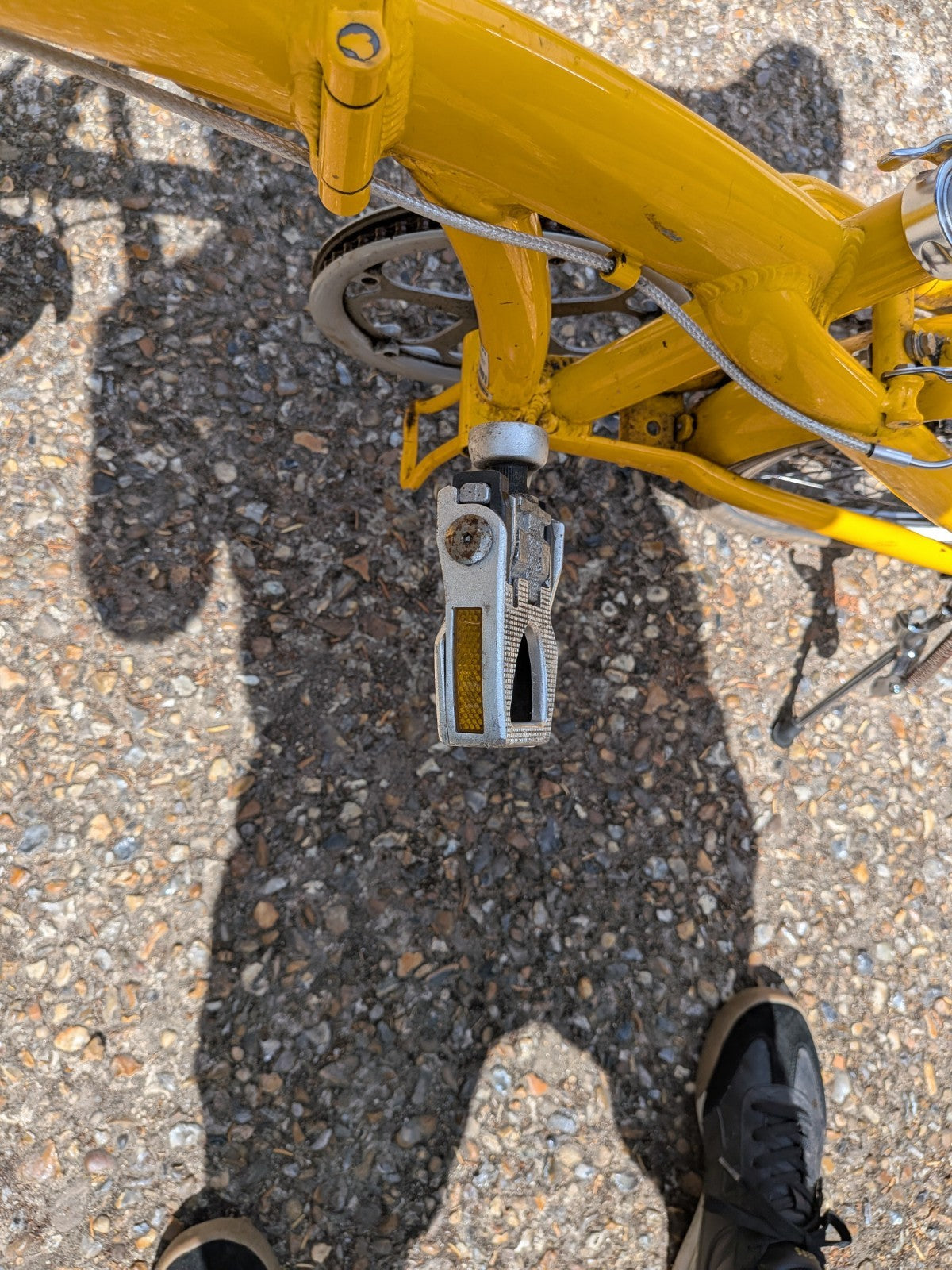 Bobbin Yellow Folding Bicycle Like Brompton Folding Bike