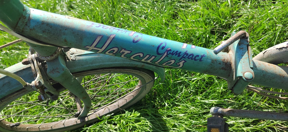 Vintage Hercules Compact Fold Up Bike .. restoration/parts ….See Description
