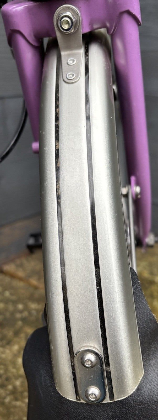 Brompton M6L in rare Lilac Folding bike C Line - Very Light Leisure Use Only