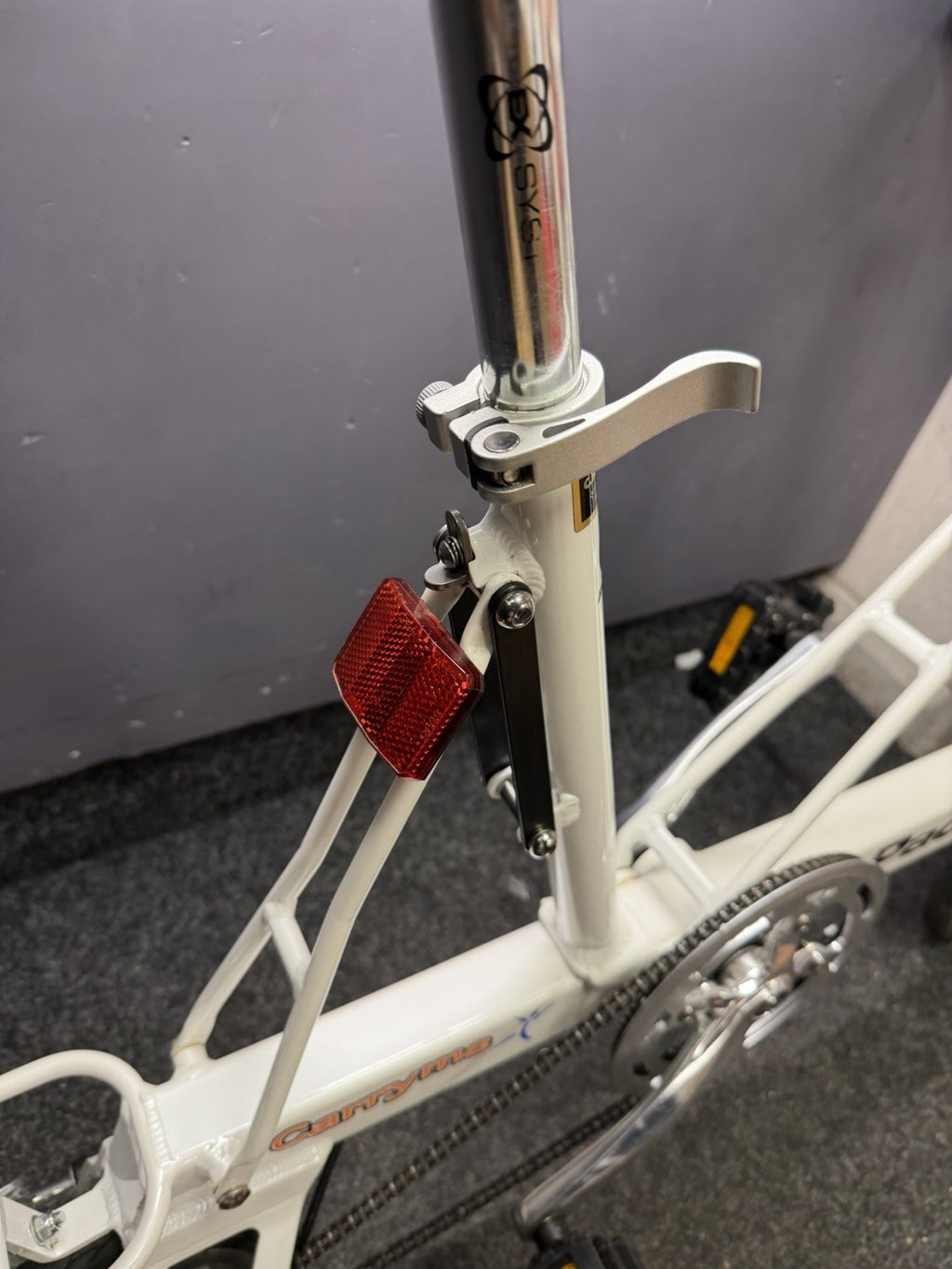 PACIFIC CYCLES CARRYME FOLDING BIKE WITH TRAVEL BAG LIGHTWEIGHT COMPACT COMMUTE
