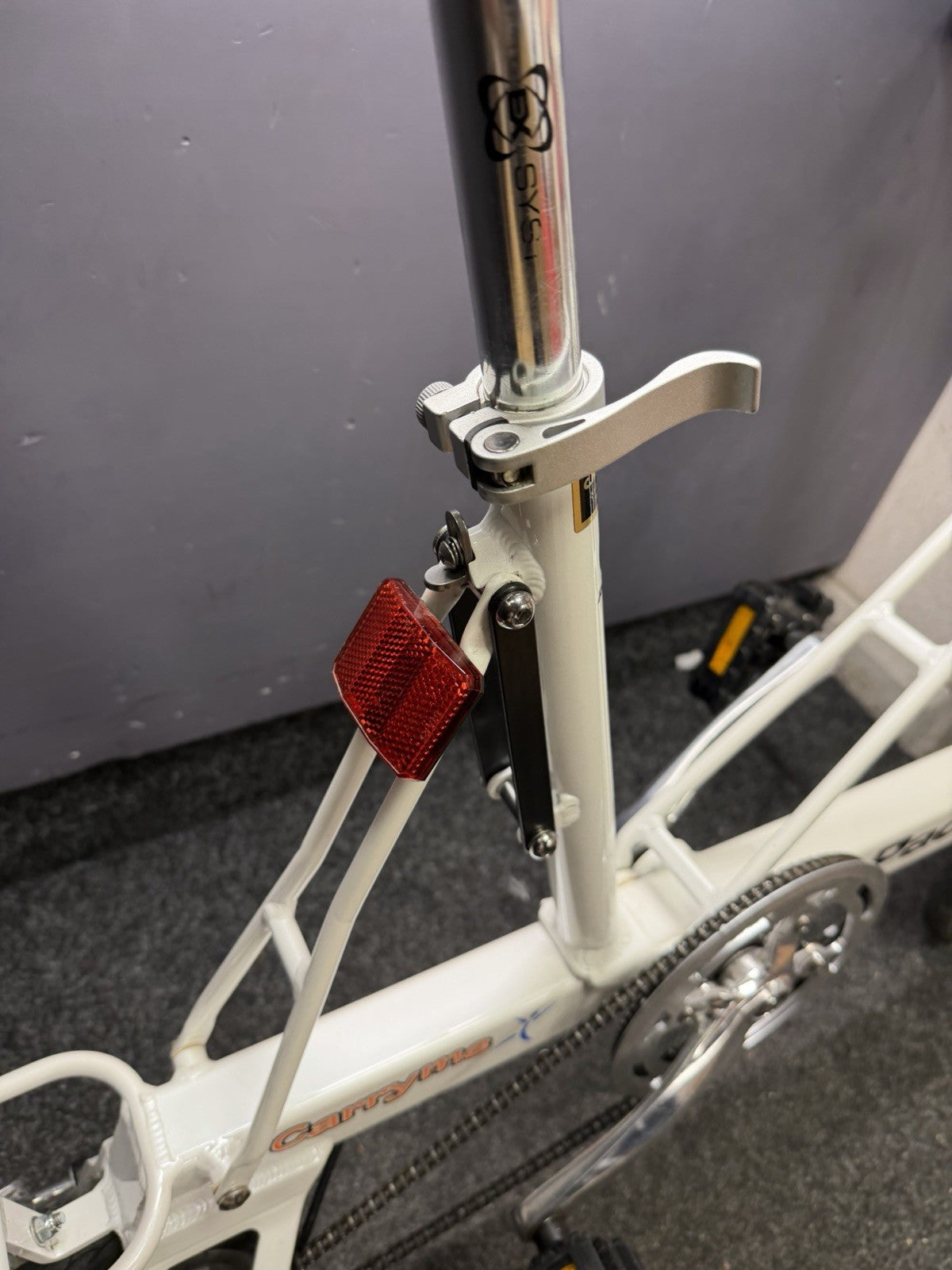PACIFIC CYCLES CARRYME FOLDING BIKE WITH TRAVEL BAG LIGHTWEIGHT COMPACT COMMUTE