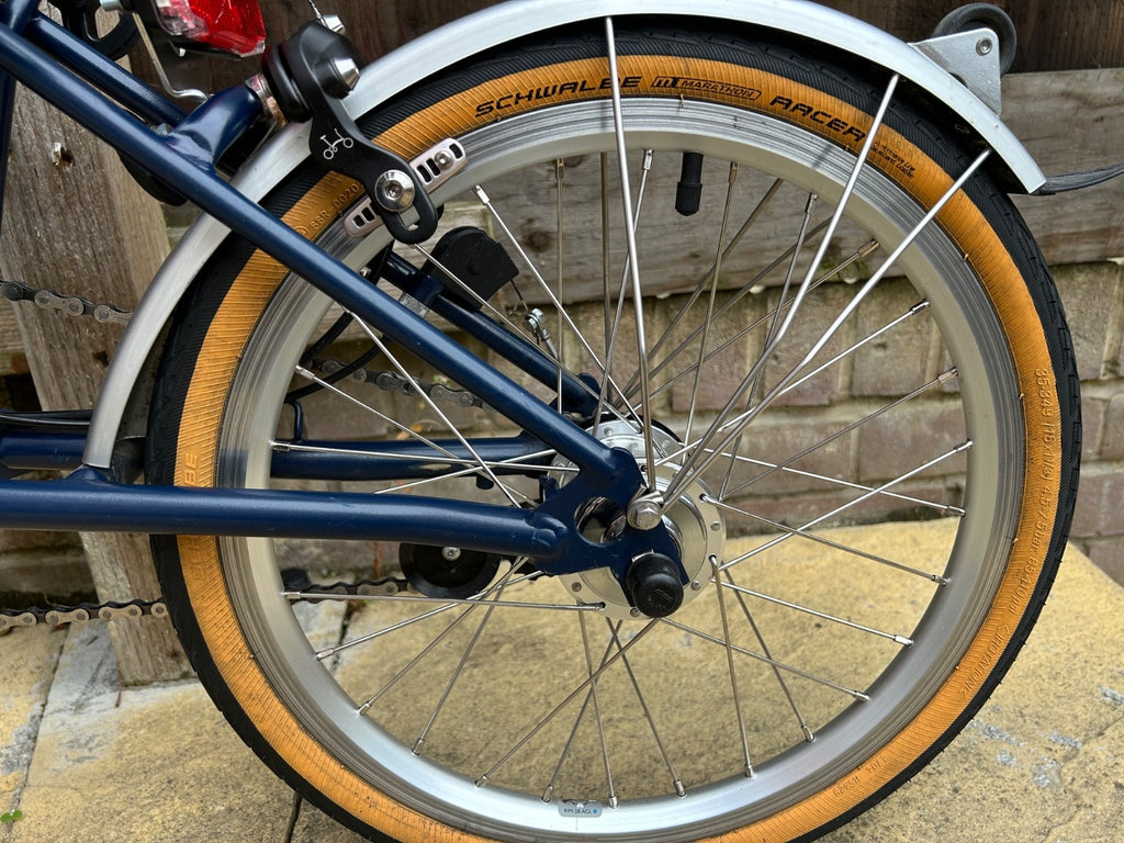 2019 Brompton c line 3 speed in great condition tempest blue