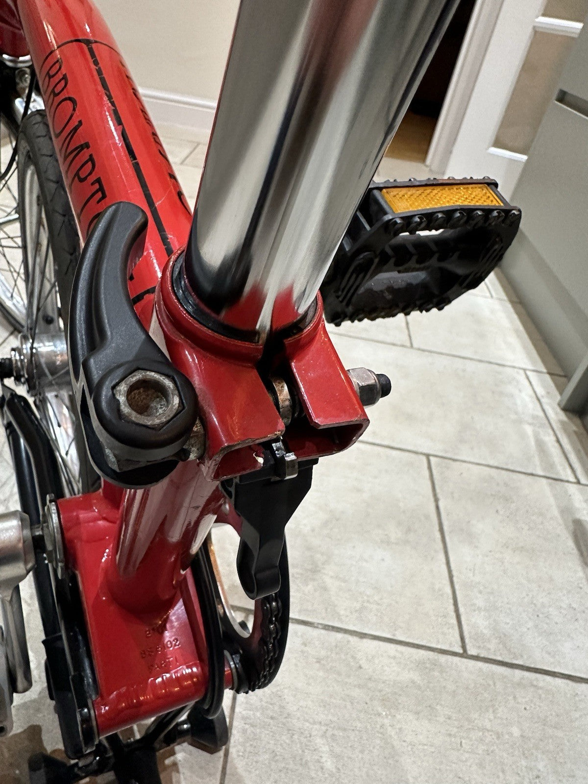 Brompton MK2 L3 1989/90 3 Speed Outstanding Original Condition with Extras