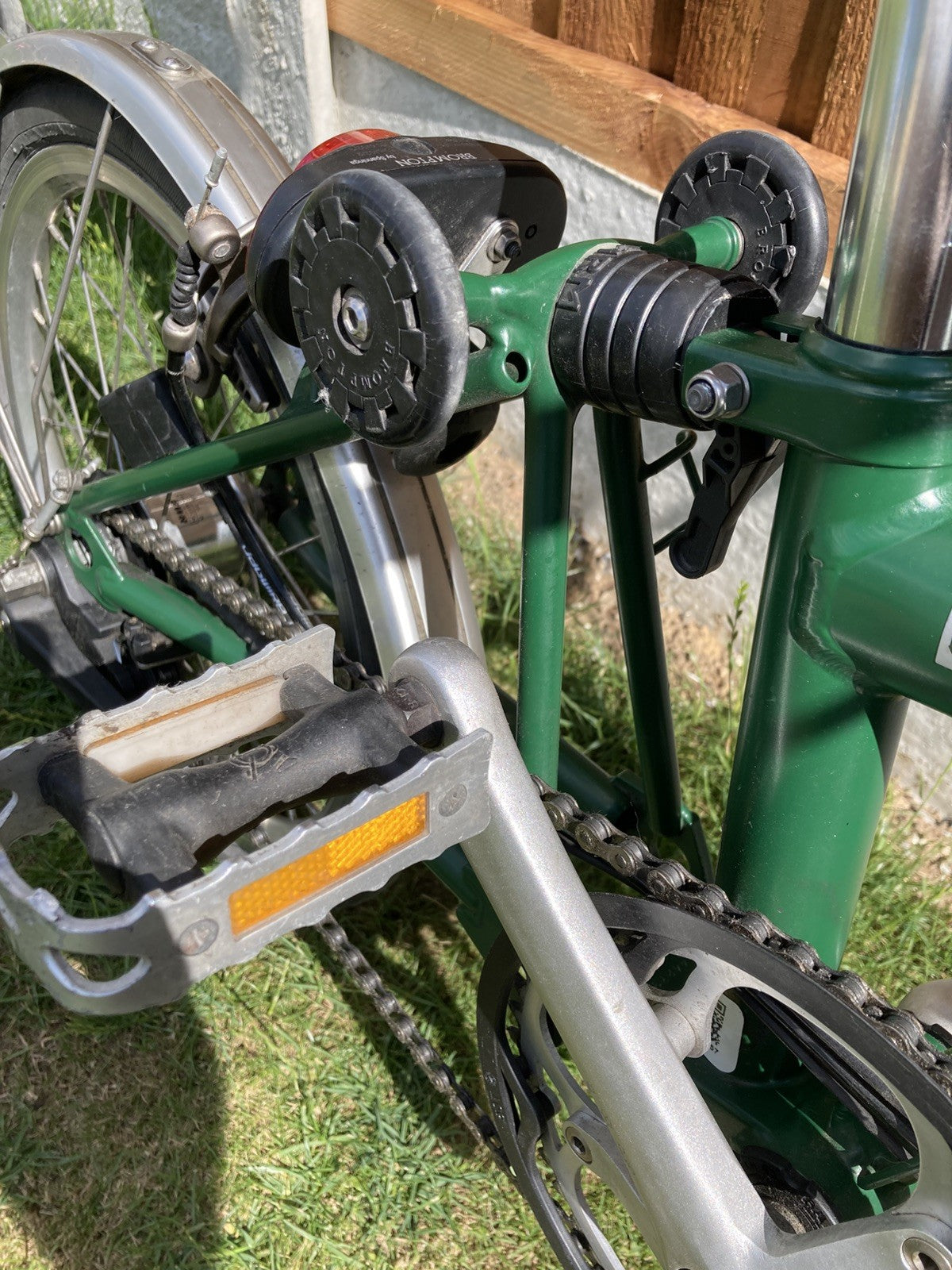 Brompton M6L Green 2014 - Original British Folding Bike - C Line Equivalent