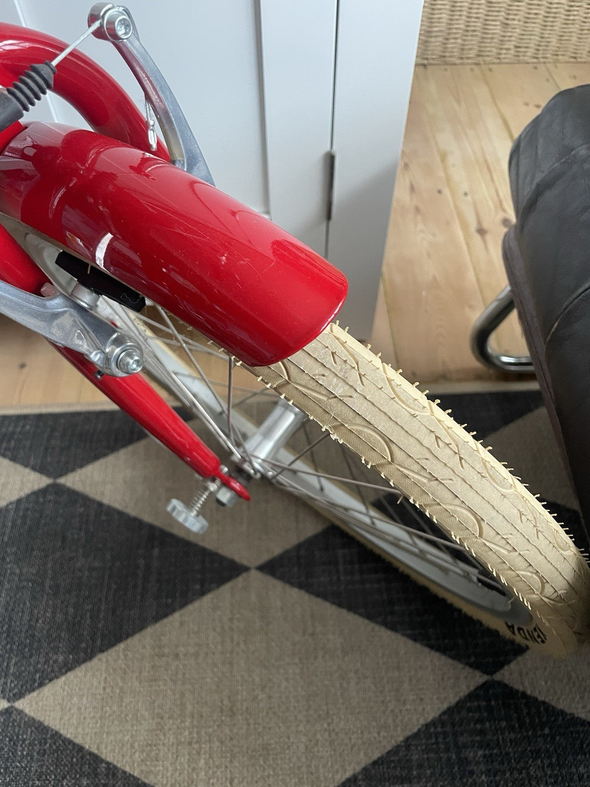 Bobbin Folding bike - red