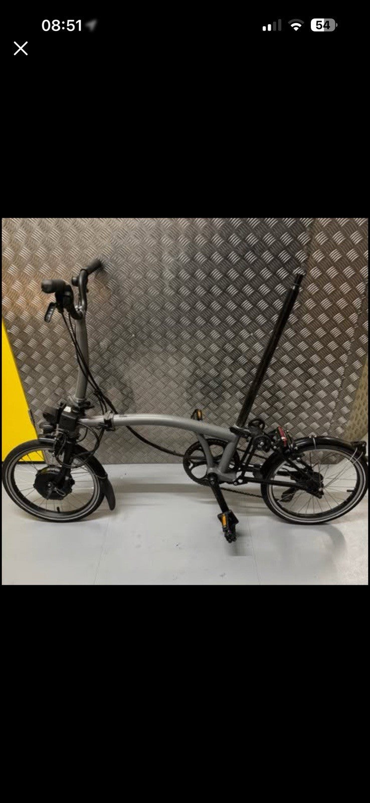 Brompton Electric P LINE folding Bike