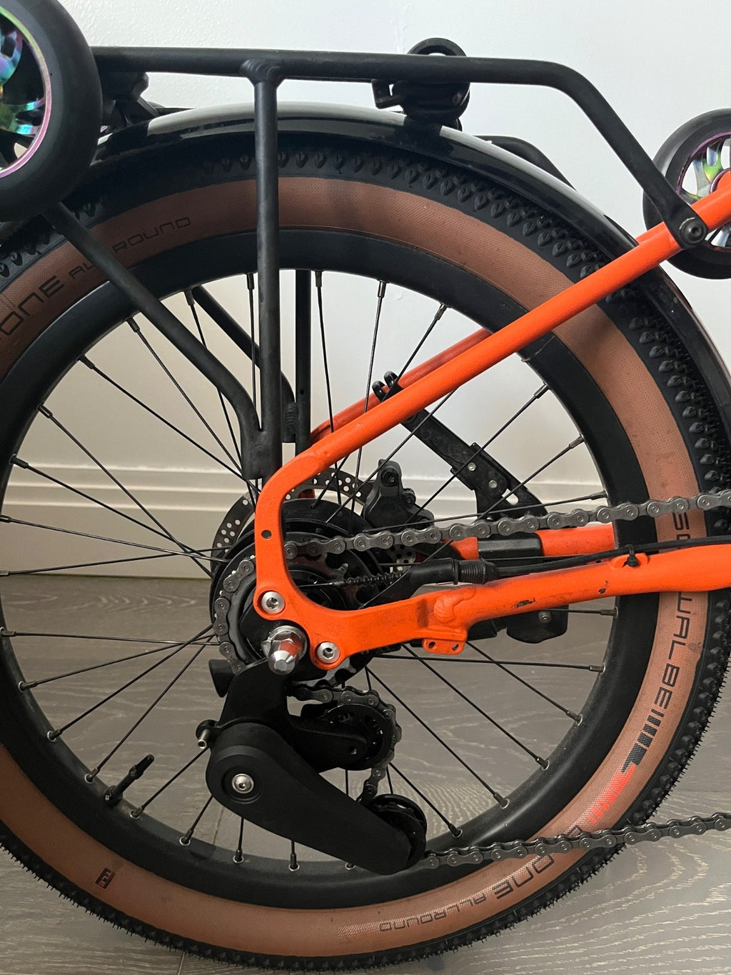 Brompton G Line with Roller Frame Adventure Medium Orange 2025  + £1000 upgrades