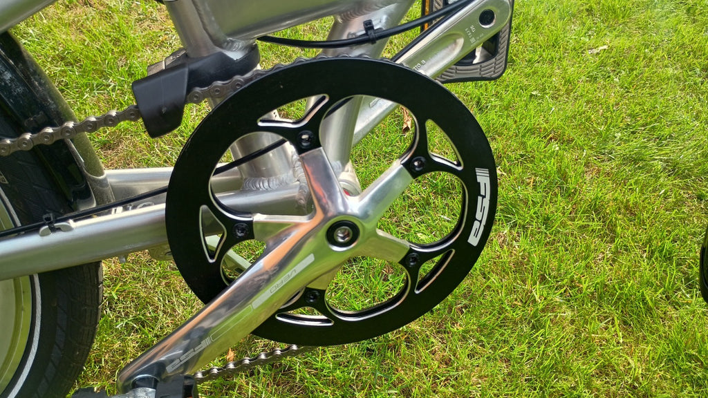 Folding Bike Bickerton 1909 Argent Country Quality Alloy 9 Speed Shimano Gears