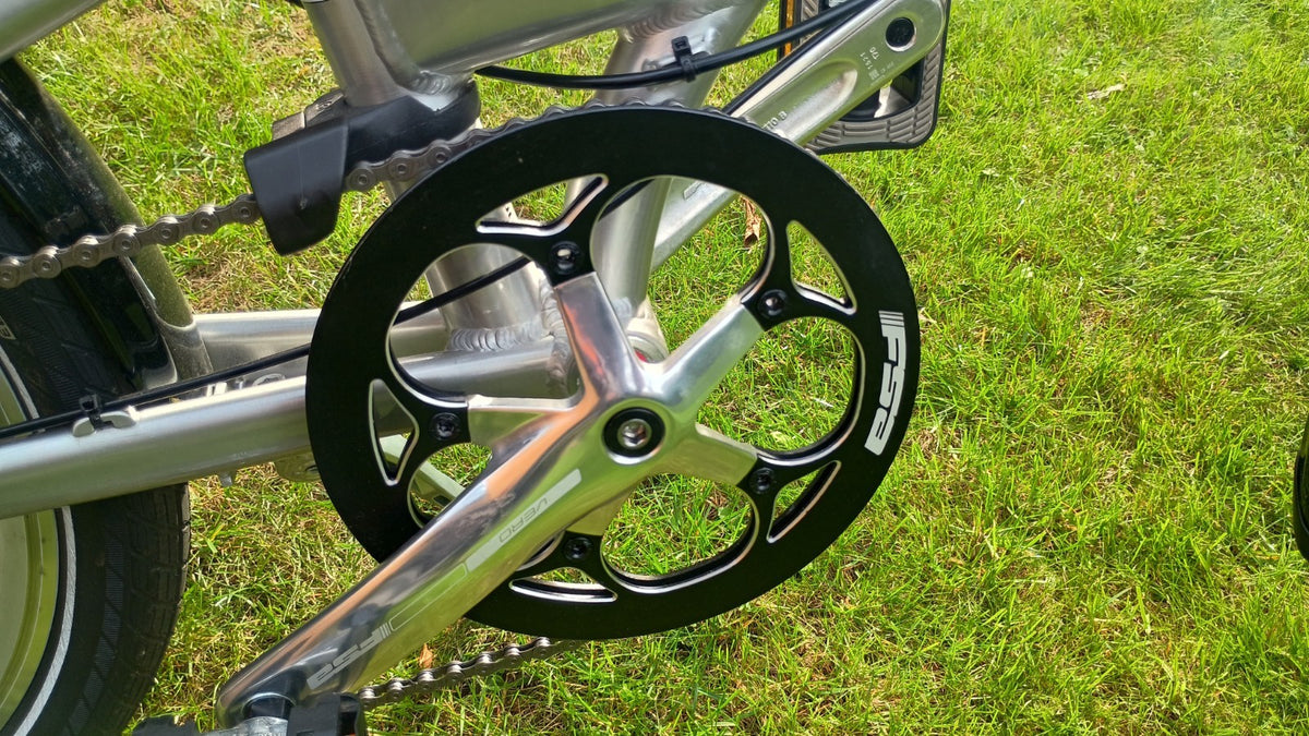 Folding Bike Bickerton 1909 Argent Country Quality Alloy 9 Speed Shimano Gears