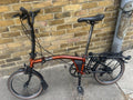 Brompton 6-speed In Flame Lacquer Folding Bicycle