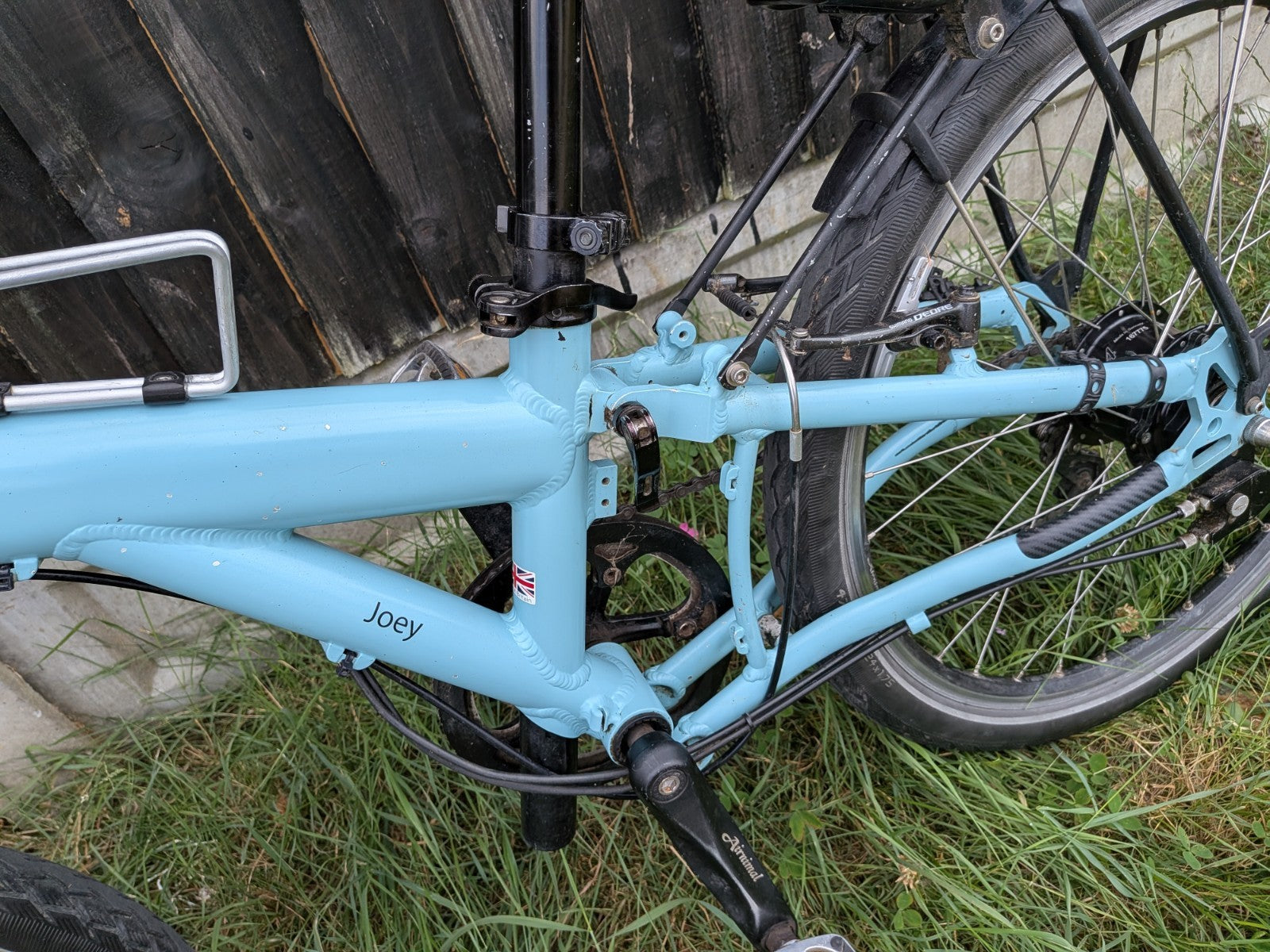 Airnimal Joey Folding Bike,14 Speed Rohloff  hub,Top Quality Hub, Delivery poss