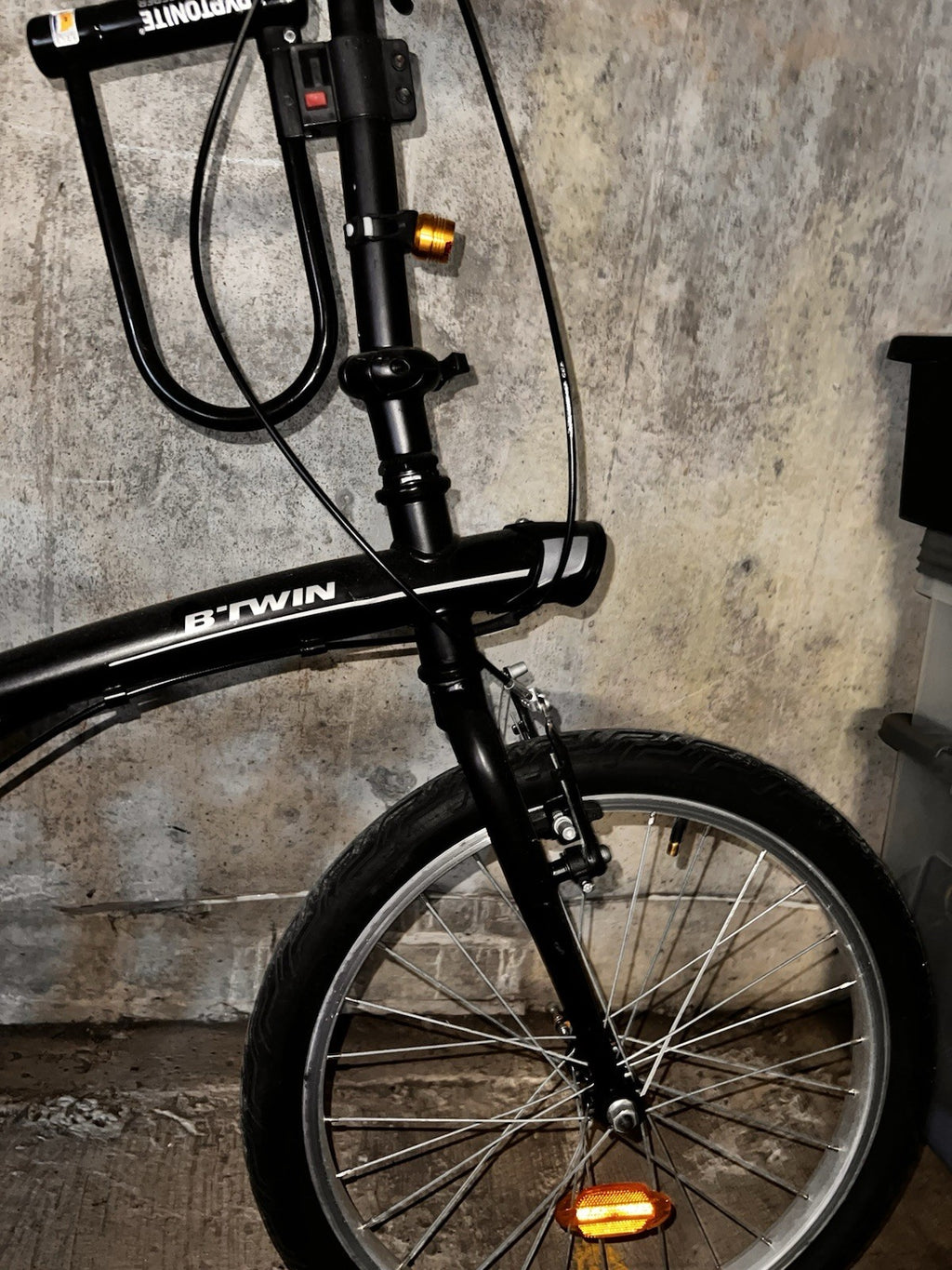 B’TWIN Tilt 100 folding bike