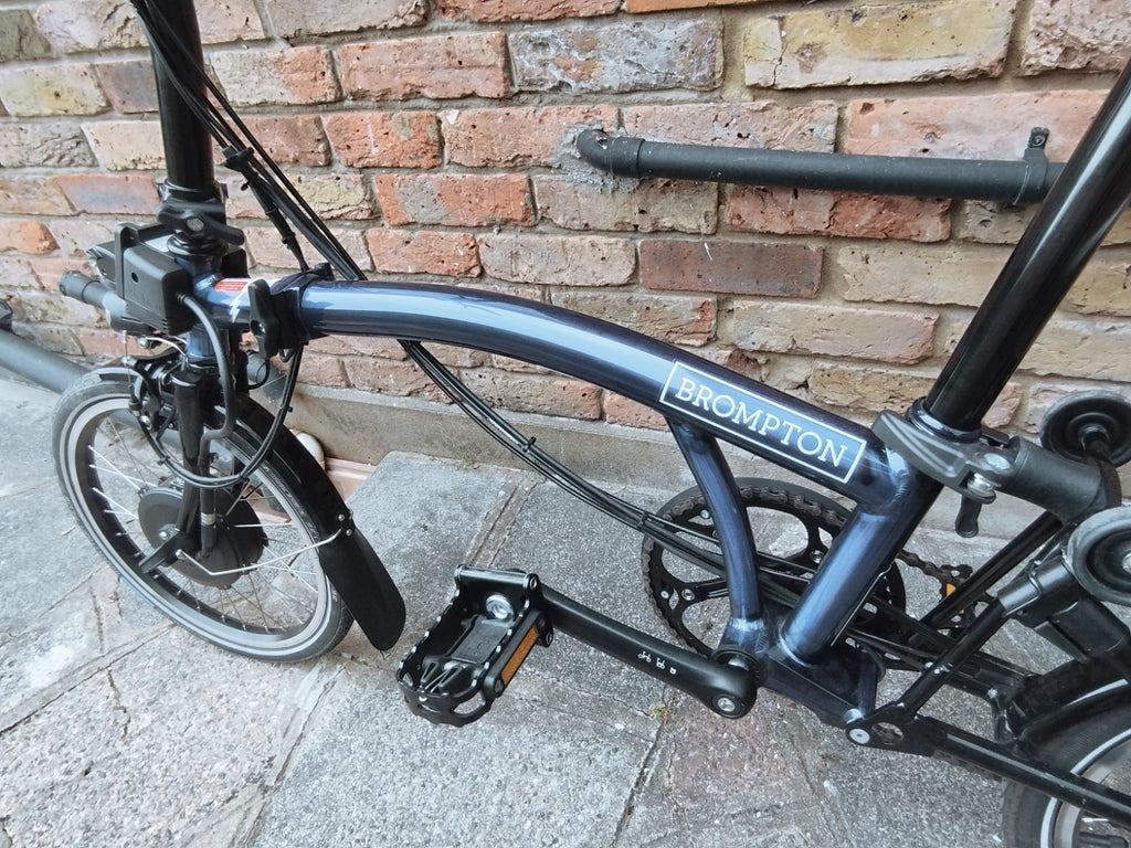 Brompton C Line 6 Speed Folding Cloud Metallic