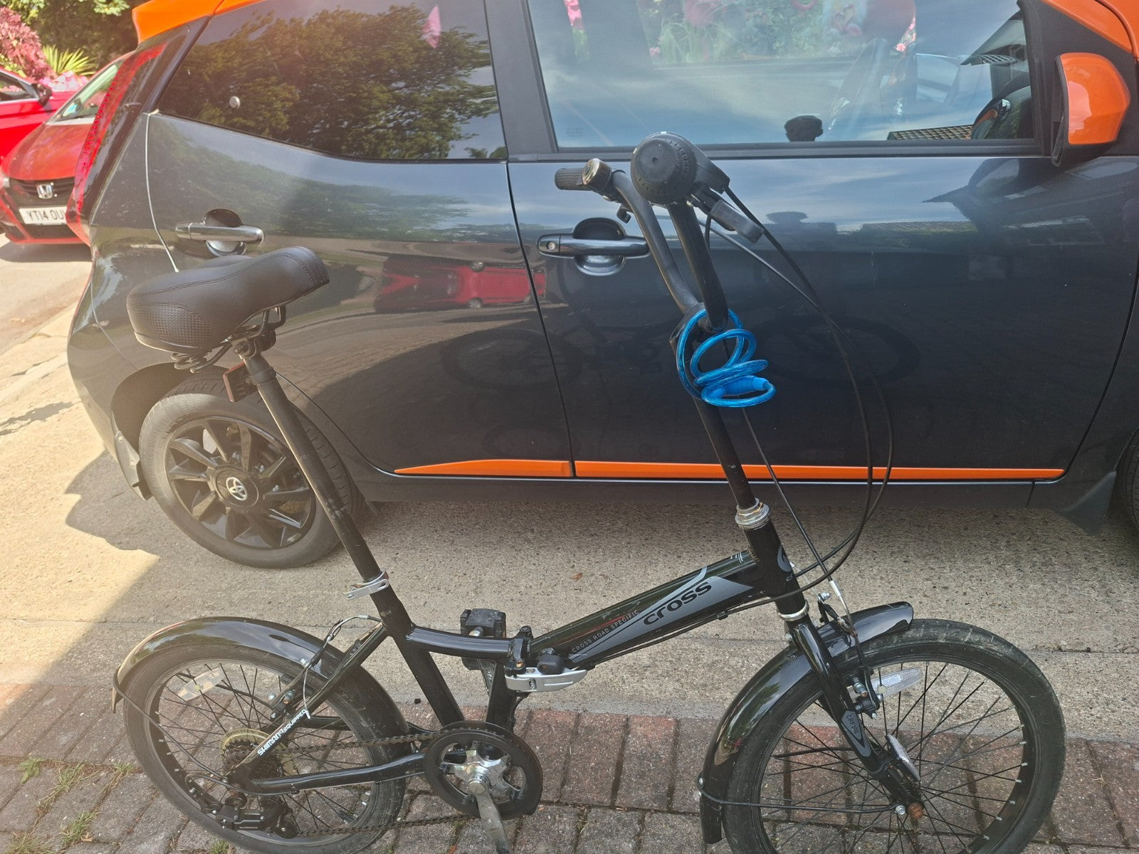 cross folding bike - TWO available. Price is for one