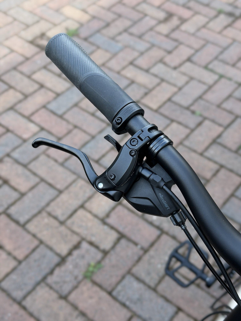 Brompton G-Line w/ Roller Frame - 8 Speed, Traildust White, Excellent, RRP £2600