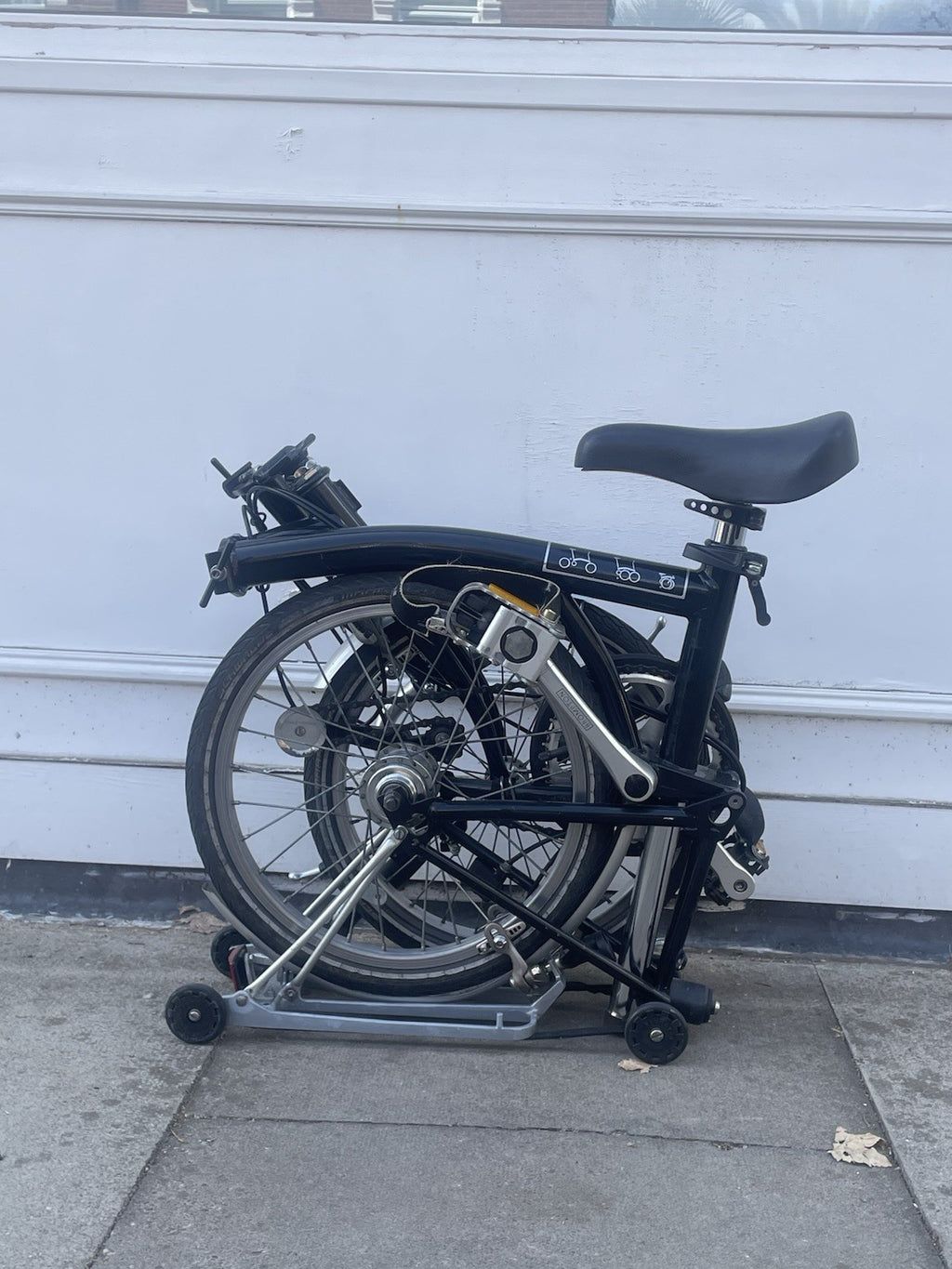 Brompton M3R Folding Bike - 3 Speed - Black