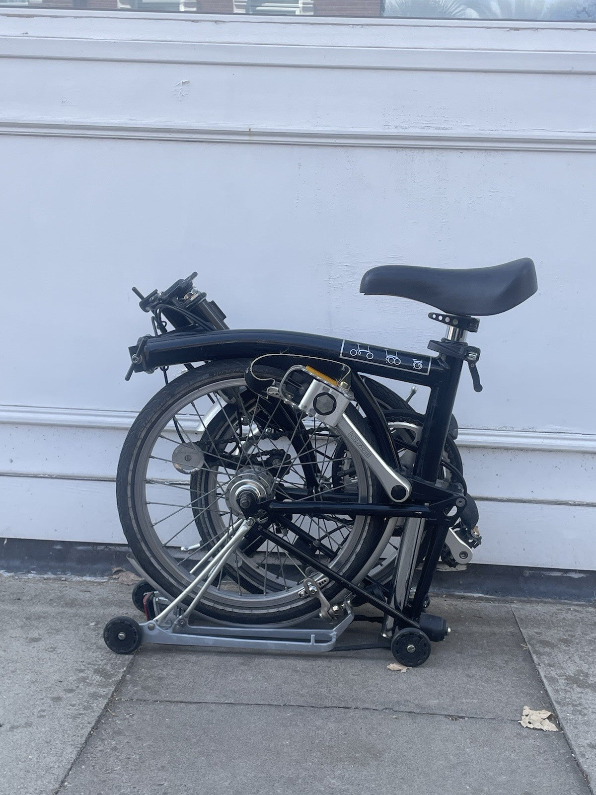 Brompton M3R Folding Bike - 3 Speed - Black