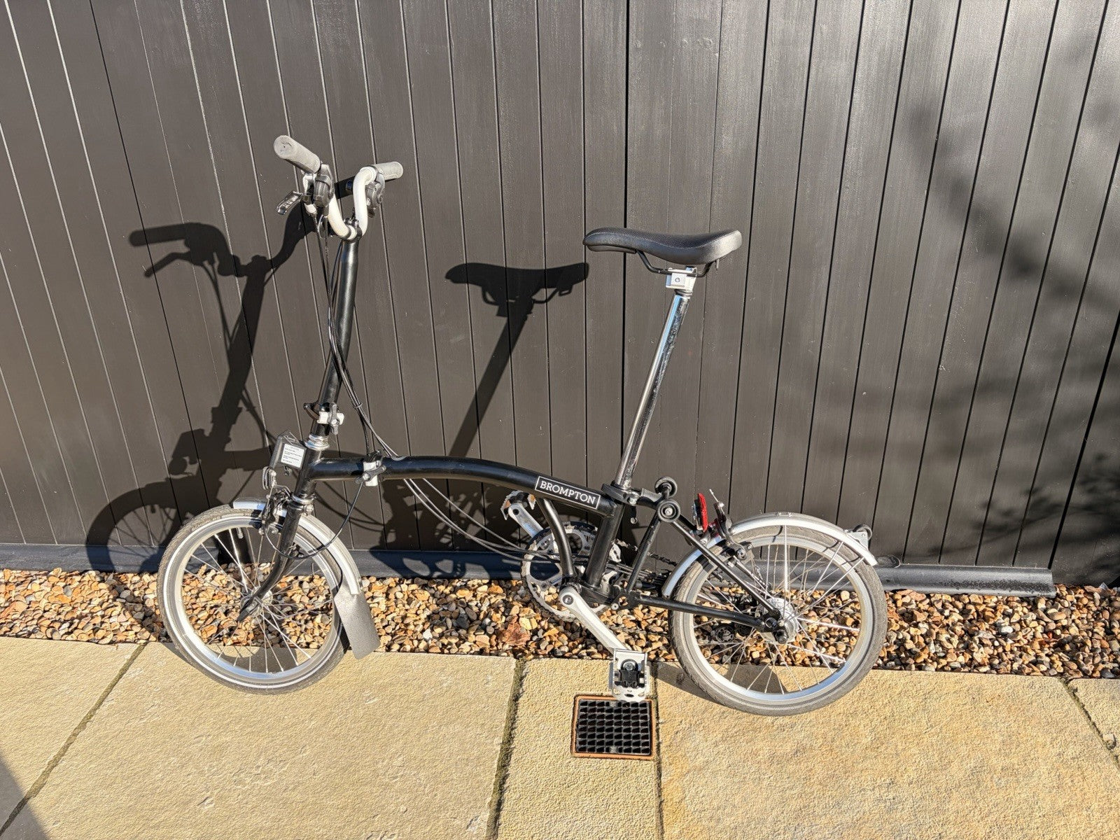 Brompton 6-speed Black Folding Bike late 2021