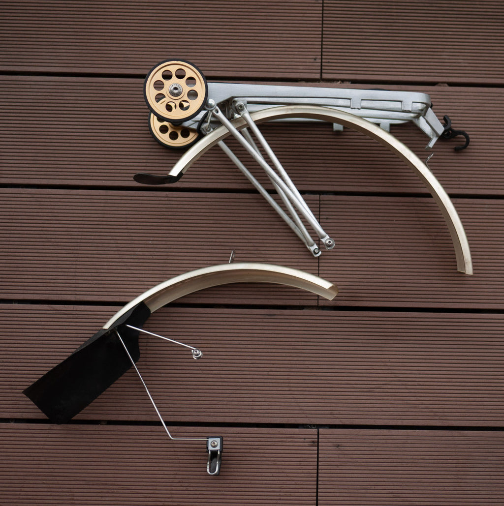 Brompton Complete Rack Set Front & Rear Fender Ti Parts Workshop Titan Easywheel