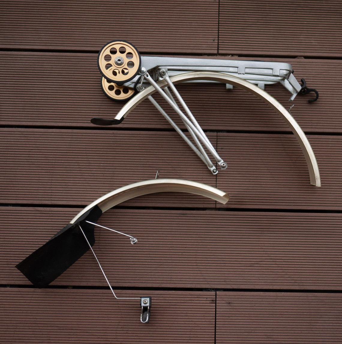 Brompton Complete Rack Set Front & Rear Fender Ti Parts Workshop Titan Easywheel