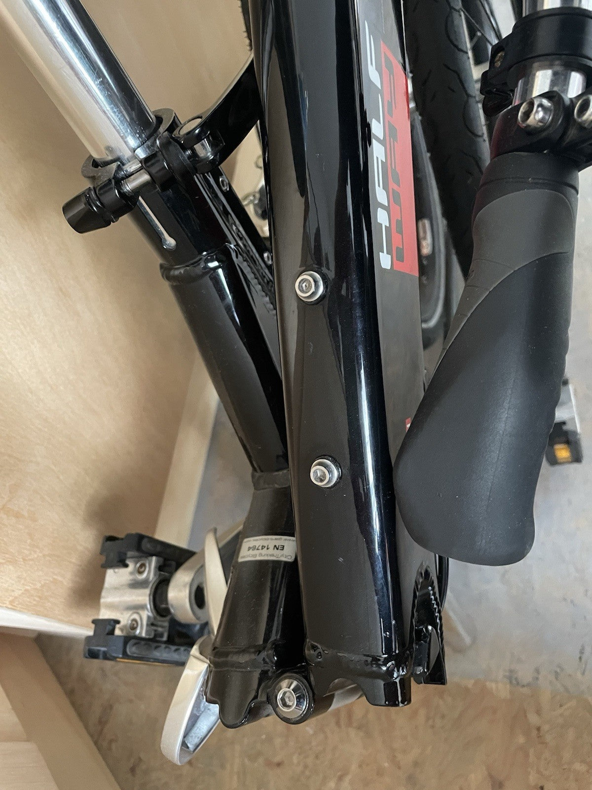 Giant Halfway Folding Bike 20'' Wheels 7-Speed Excellent Condition Black Frame
