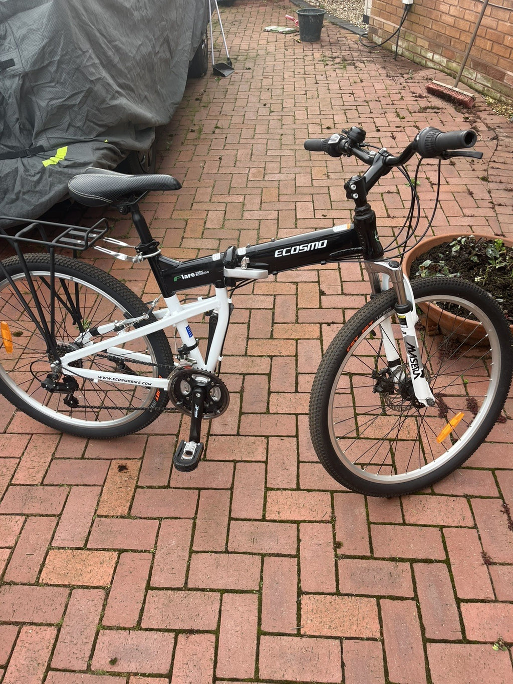 Ecosmo Flare folding bicycle 26AF18BL