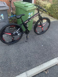 Trioblade 650b (27.5") Full Suspension folding Mountain Bike 21 speed