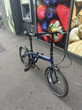 Tern Link B7 Folding Bike – Midnight Blue – 20” Wheels – Very Low Use