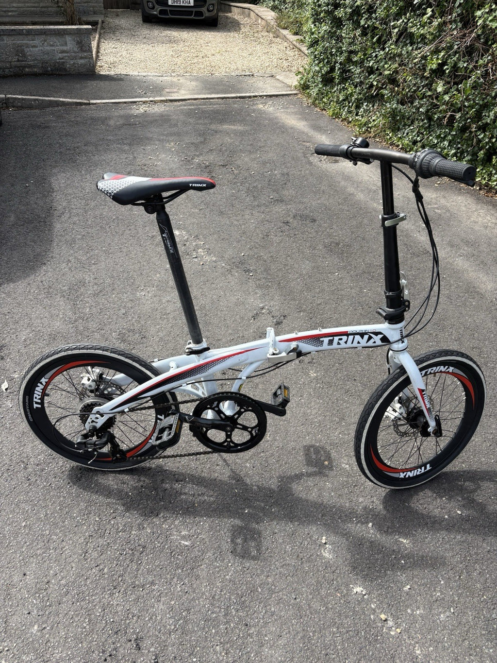 Folding Adults Bike Shimano 7 Speed , 20 Inch Wheels and Disc Brakes