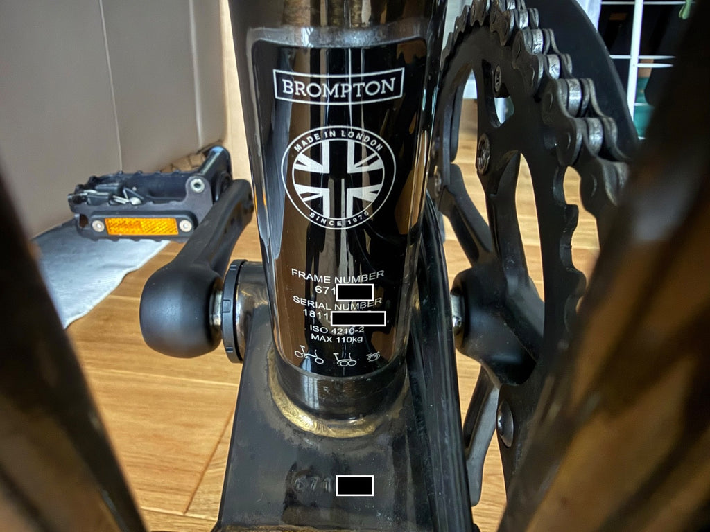Brompton S6L – Black Lacquer – 6 Speed – Full PPF – Excellent Condition+Upgrades