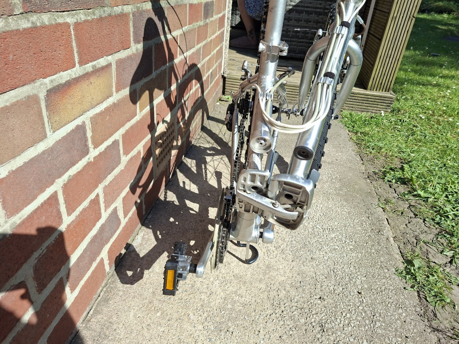 DAHON Espresso Folding Bike 26in Aluminium Derailleur V-Brake Silver