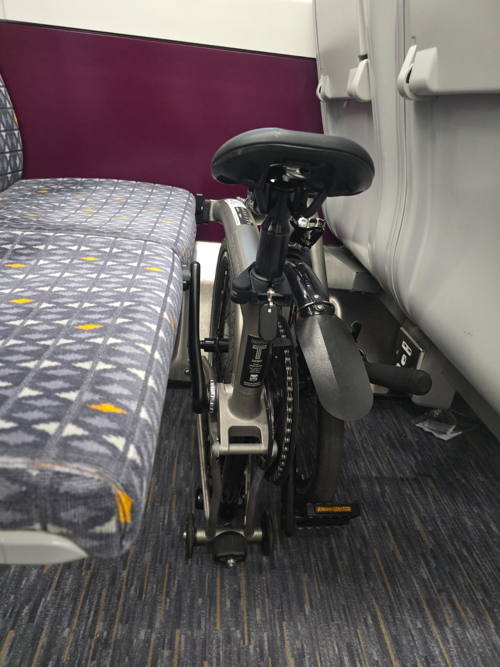 Brompton T- line 4 speed bike