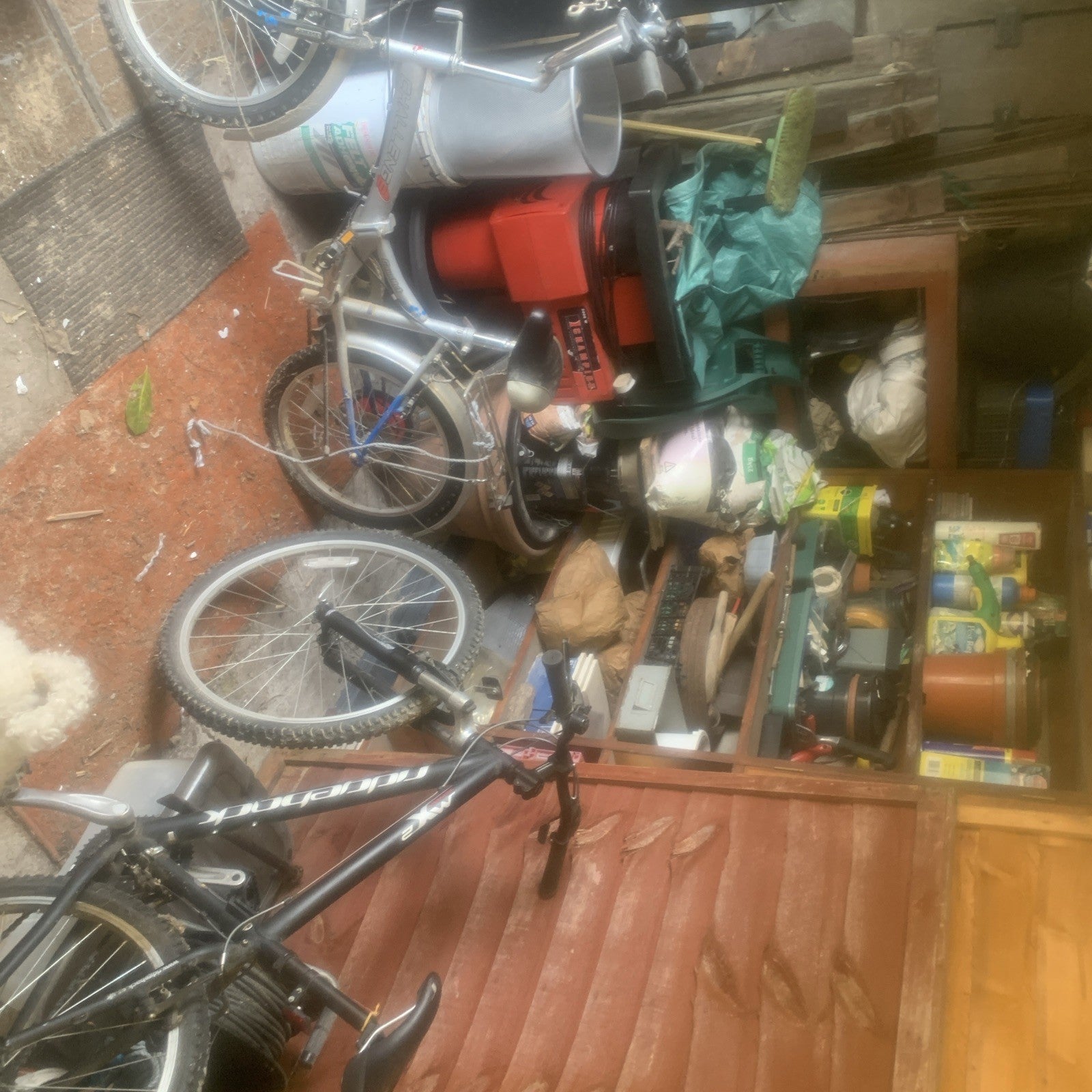 2 Peddle Bikes (One Is A Folding Bike) In Good Condition