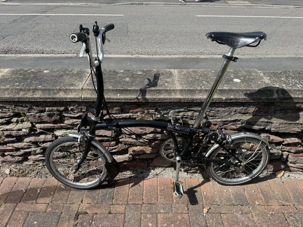 Brompton C Line 6 Speed In Black- Mechanically Sound