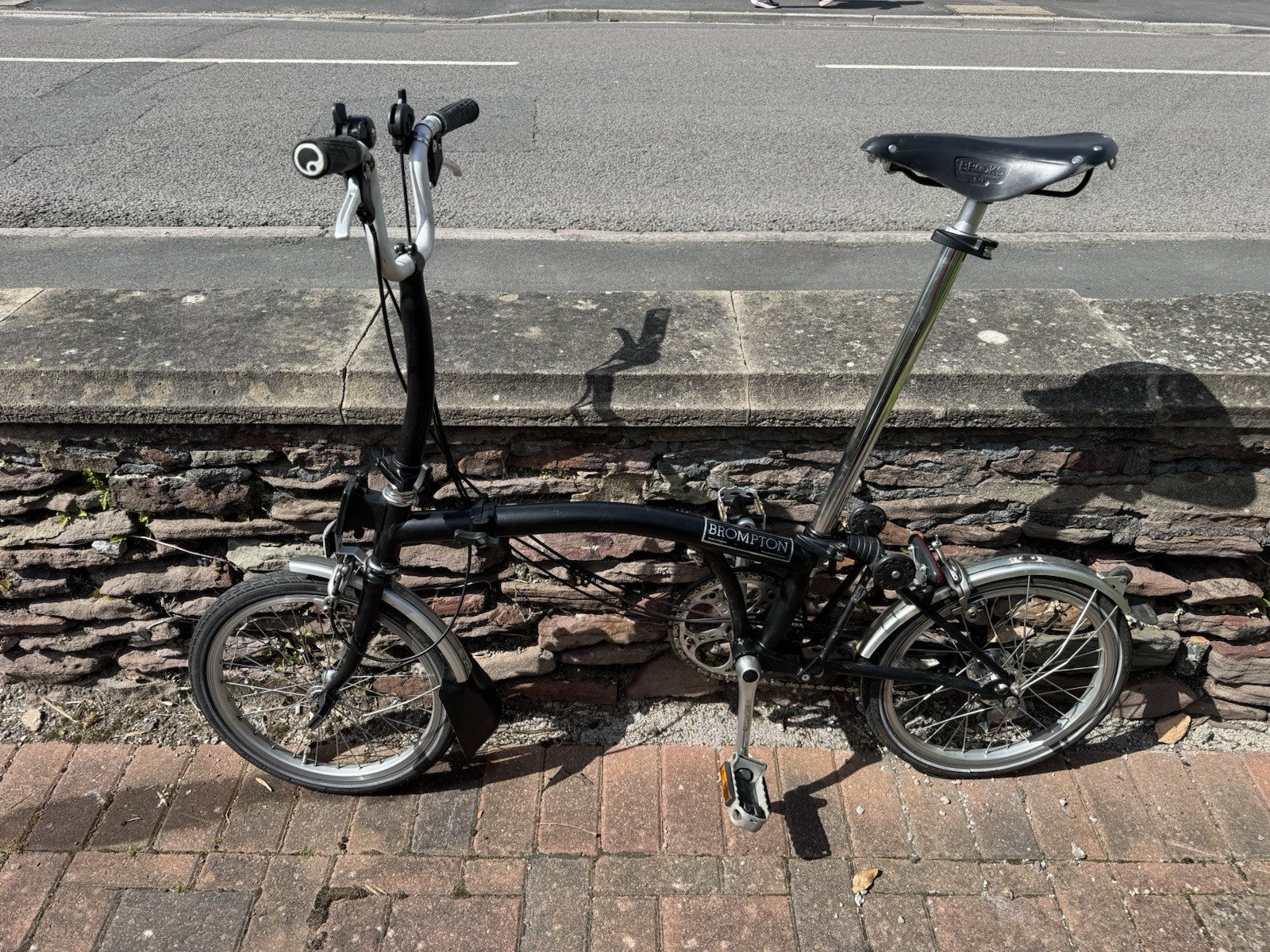 Brompton C Line 6 Speed In Black- Mechanically Sound