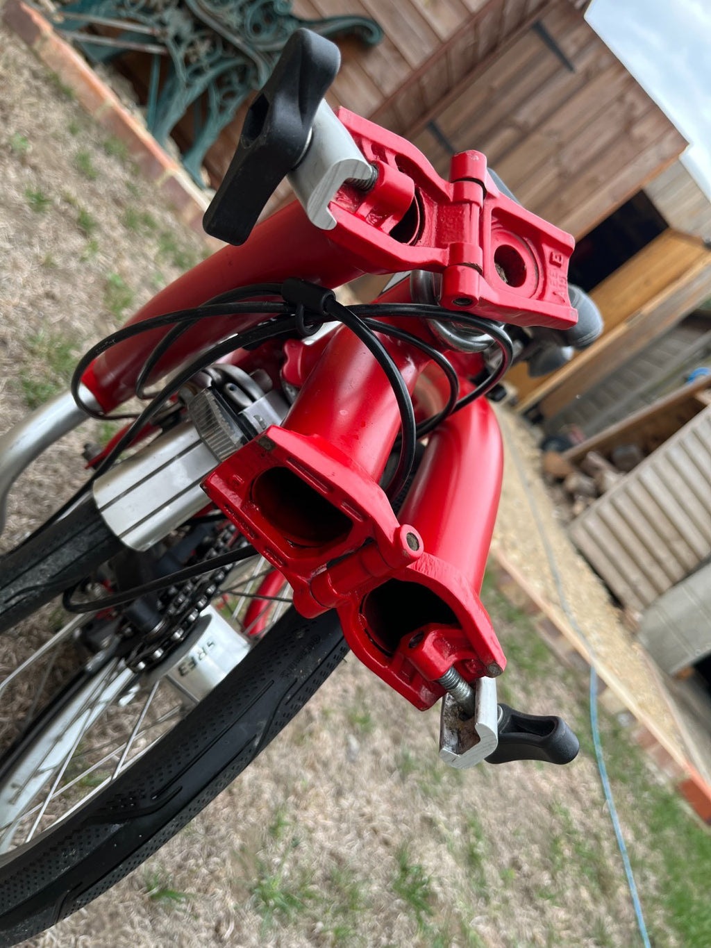 brompton folding bike 3 speed