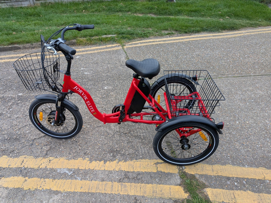 Jorvik Folding Electric Tricycle Electric Trike,Only 55 mls Usage,Free Delivery