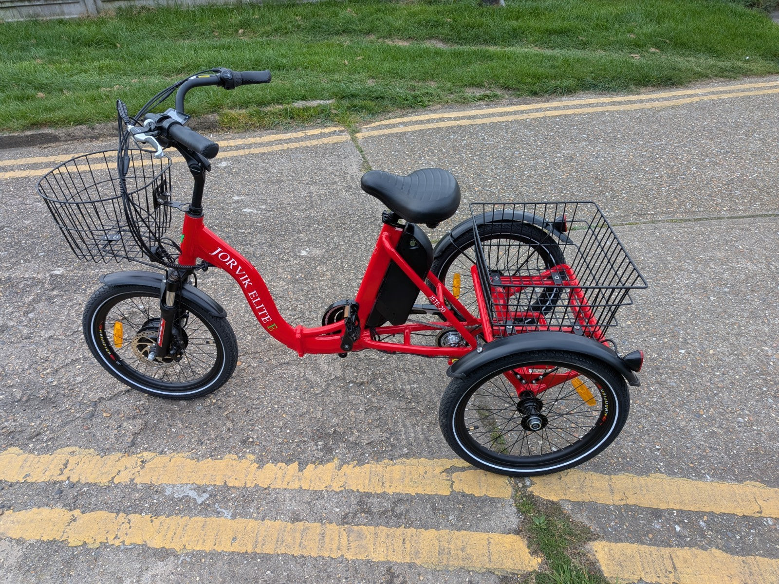Jorvik Folding Electric Tricycle Electric Trike,Only 55 mls Usage,Free Delivery