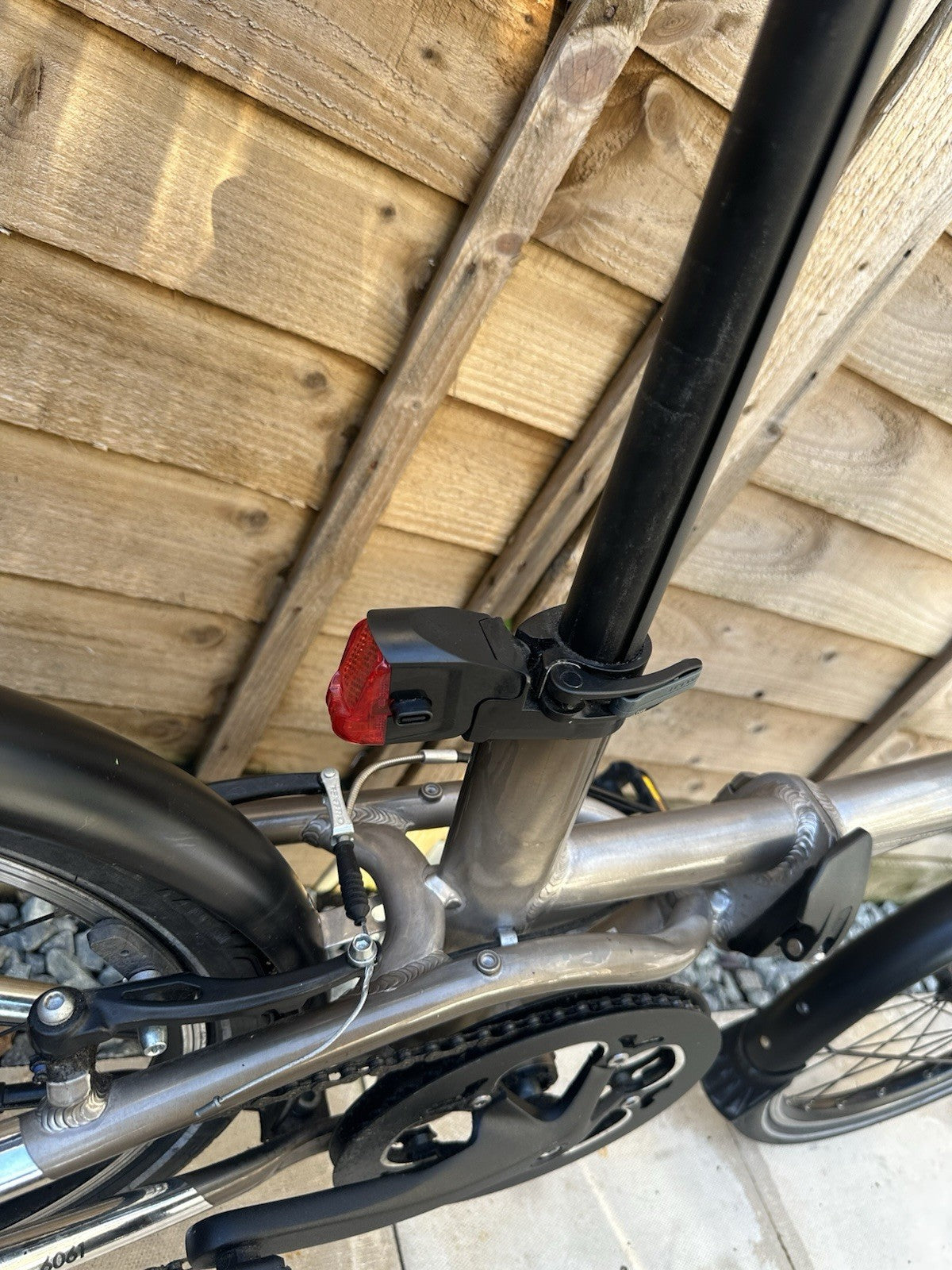 BTWIN Tilt 900 Folding Bike 9-Speed, Lightweight