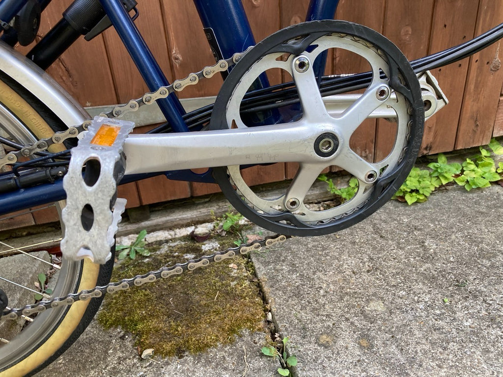 Brompton S6l 2019  - dynamo lights , mudguards & carrier block - 6 speed