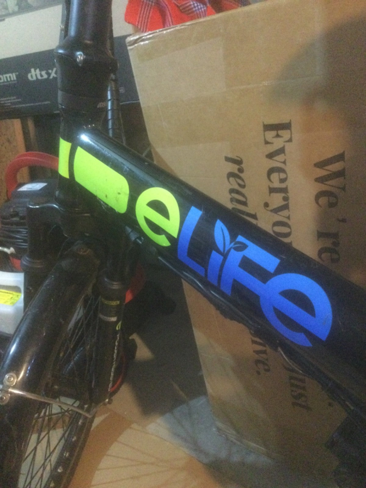 folding bike used (e-life)