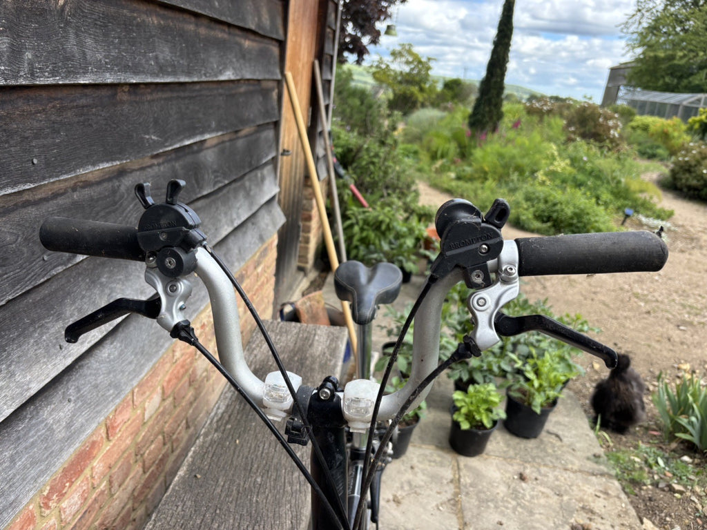 brompton 6 speed folding bike