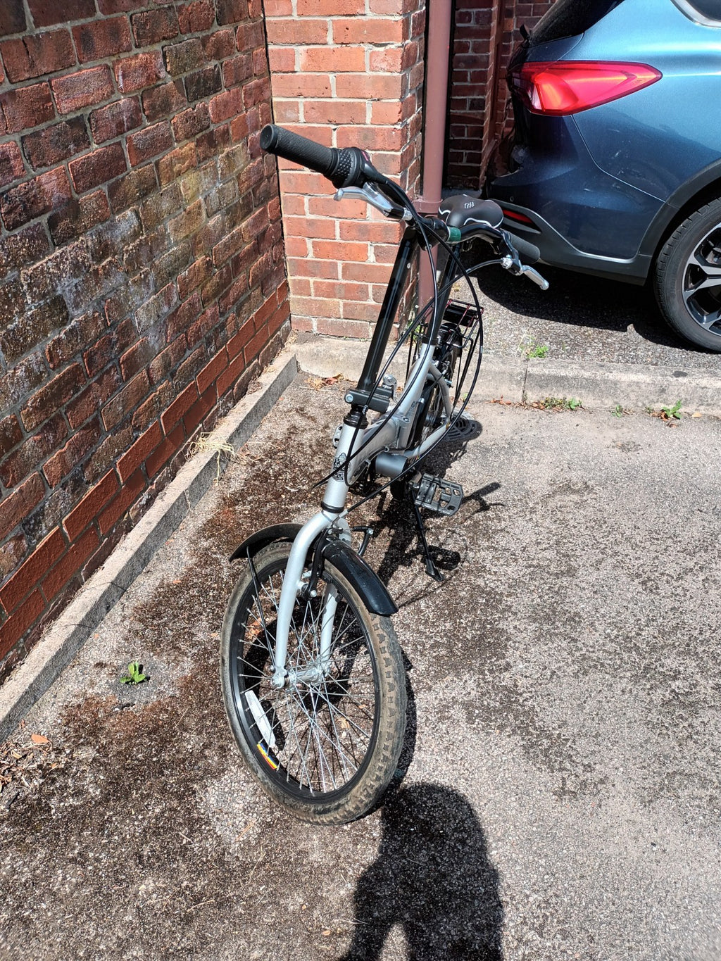Dawes Diamond Folding Bike 20" Wheels Silver Great Condition