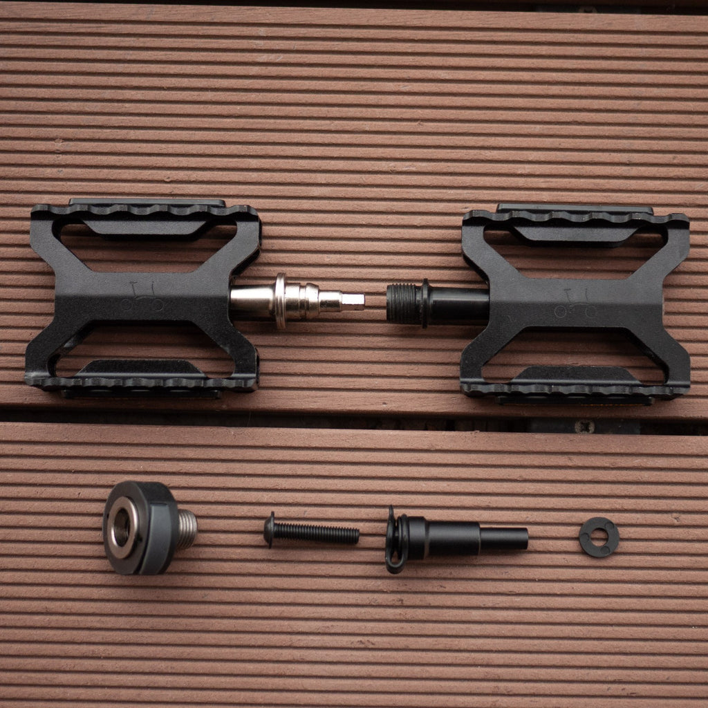 Brompton Superlight Quick Release Pedals Black Cycling Lightweight Road Pedal