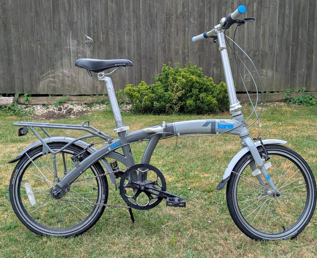 Kansi 3Twenty Folding Bike 20" 3-Speed White/Grey — Good condition