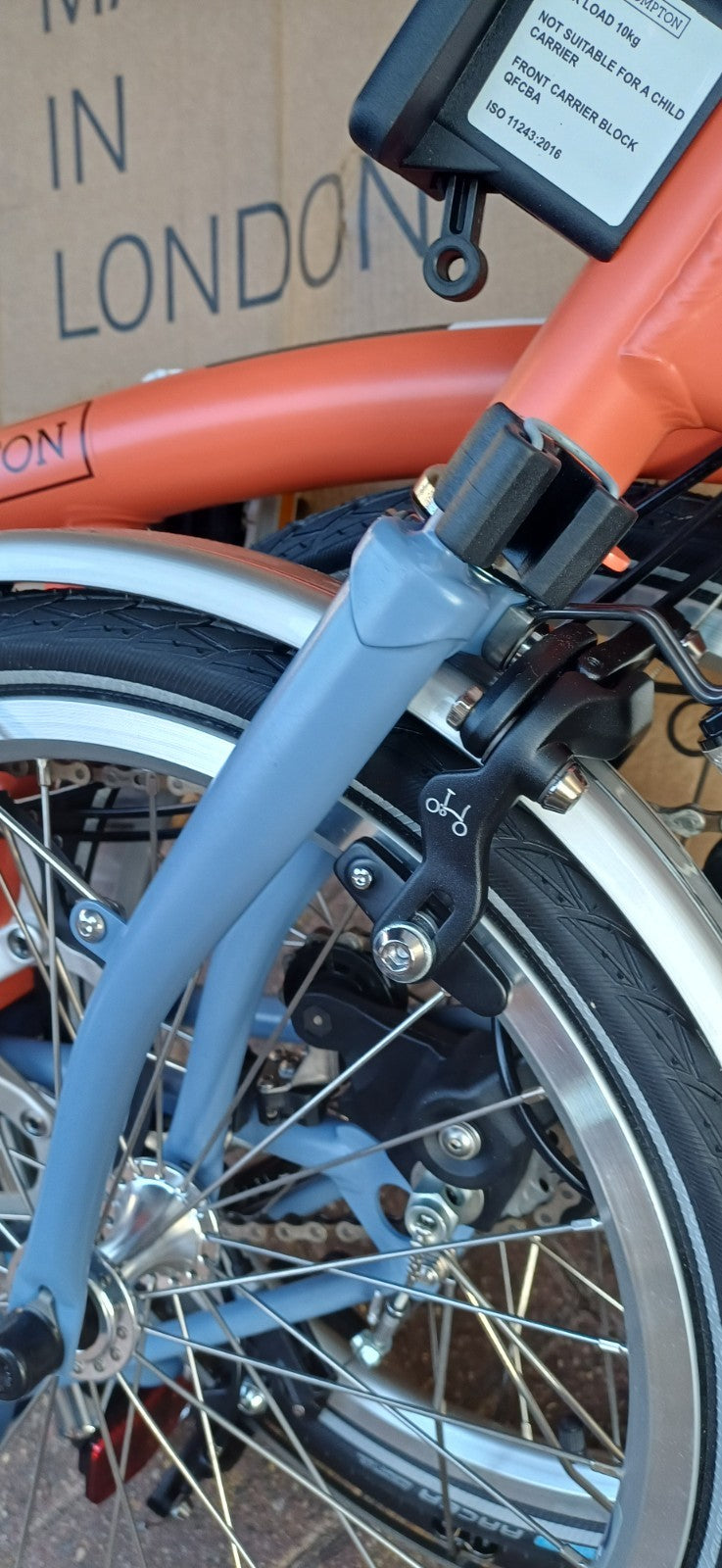 Brompton C Line Explore S6L cloud/ coral worldwide 🌐 shipping