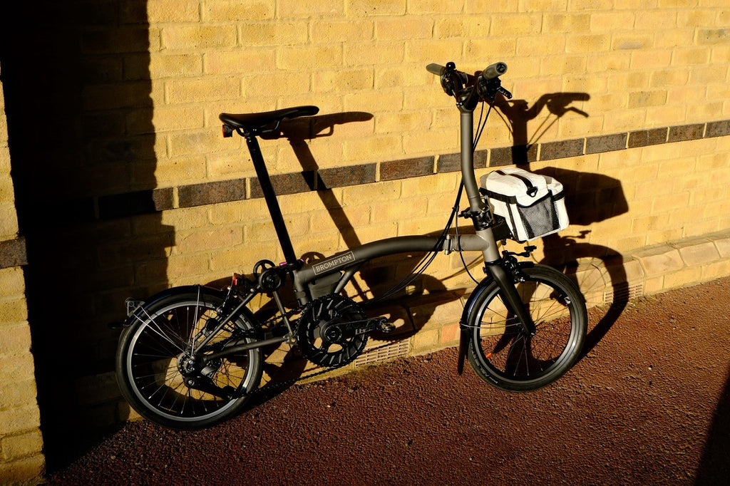 Brompton T Line Explore 12-Speed - Ceratech Black - Mid Bar