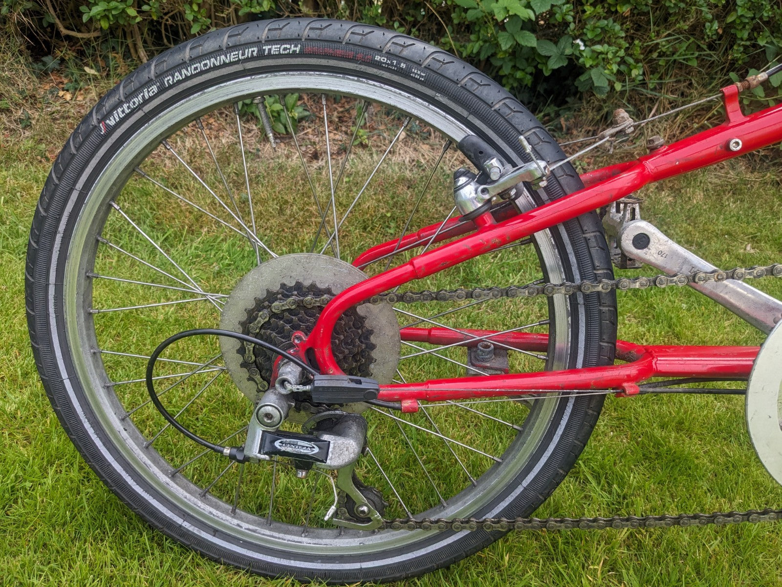 Tandem bicycle folding 20" wheels