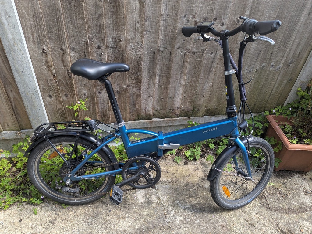 B’TWIN Oxylane 500e Folding Bike